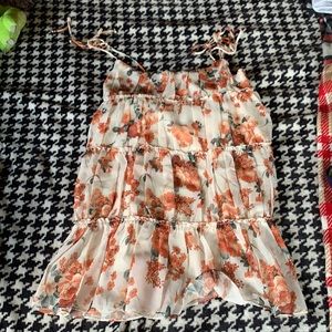 Mini Floral Dress, Worn once
